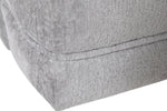 Luxurious Snuggle Armchair - Cascade Silver Elegance