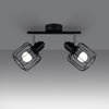Versatile Sollux Lighting Ceiling Lamp BELUCI 2 Black for any room design