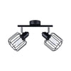 Stylish Sollux Lighting Ceiling Lamp BELUCI 2 Black for modern interiors