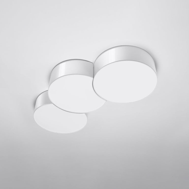 Sollux Lighting Ceiling Lamp CIRCLE 3A White