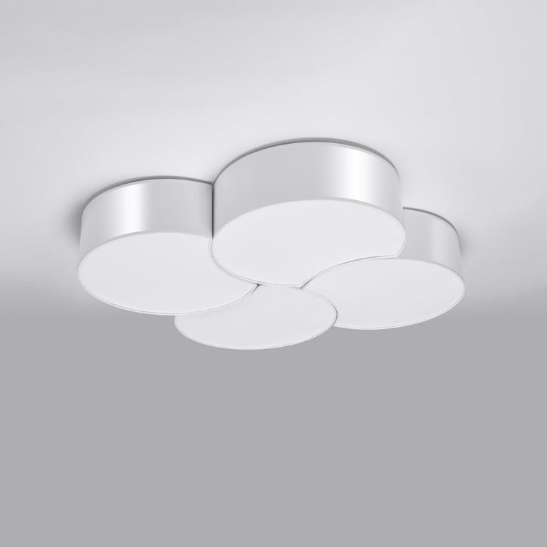 Sollux Lighting Ceiling Lamp CIRCLE 4 White