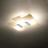 Geometric design ceiling lights Sollux Lighting Ceiling Lamp Fabiano