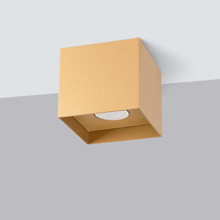 Sollux Lighting Ceiling Lamp HATI Gold