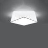 Sollux Lighting HEXA 35 White flush mount ceiling lamp