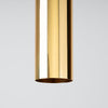 Sollux Lighting LAGOS 30 flush mount ceiling light in polished gold
