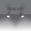 Stylish flush semi flush ceiling lights Sollux Lighting Ceiling Lamp LEMMI 2 White
