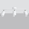 Functional semi flush ceiling lights Sollux Lighting Ceiling lamp LEMMI 3 white
