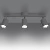 Powder-coated LED ceiling lights Sollux Lighting Ceiling lamp LEMMI 3 white