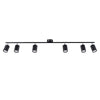 Illuminating elegance with Sollux Lighting Ceiling Lamp LEMMI 6L Black.
