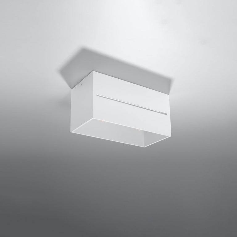 Sollux Lighting Ceiling Lamp LOBO 2 White