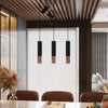 Ceiling lamp LOOPEZ black/copper for functional lighting