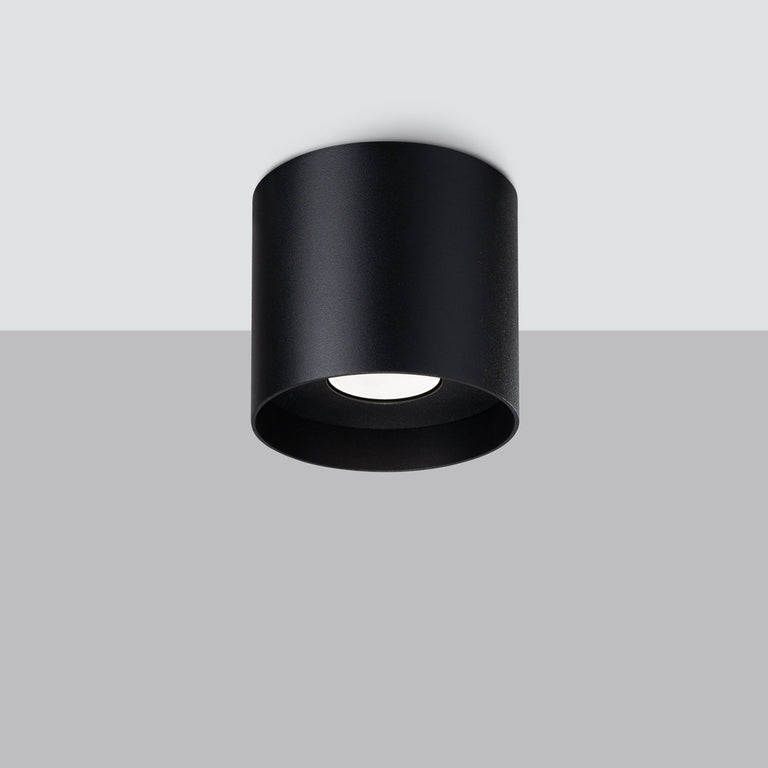 Sollux Lighting Ceiling Lamp MIKA Black