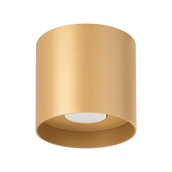 Brighten Your Space with Sollux Lighting Ceiling Lamp MIKA Gold
