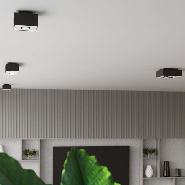 Sollux Lighting Ceiling Lamp MONO 2 Black
