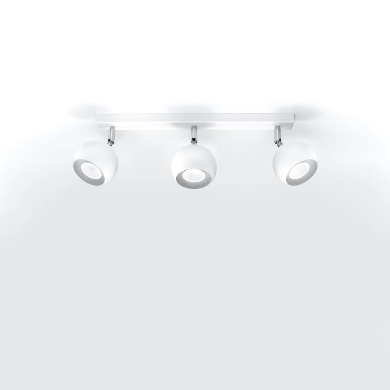 Sollux Lighting Ceiling Lamp OCULARE 3 White