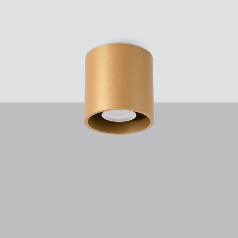 Sollux Lighting Ceiling Lamp ORBIS 1 Gold