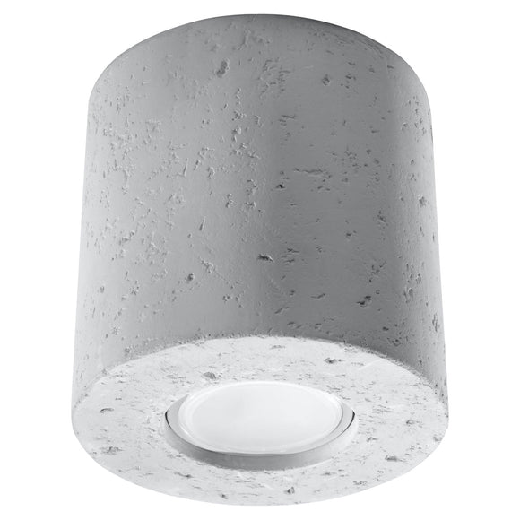 Modern lighting with Sollux Lighting 
 Ceiling lamp ORBIS concrete