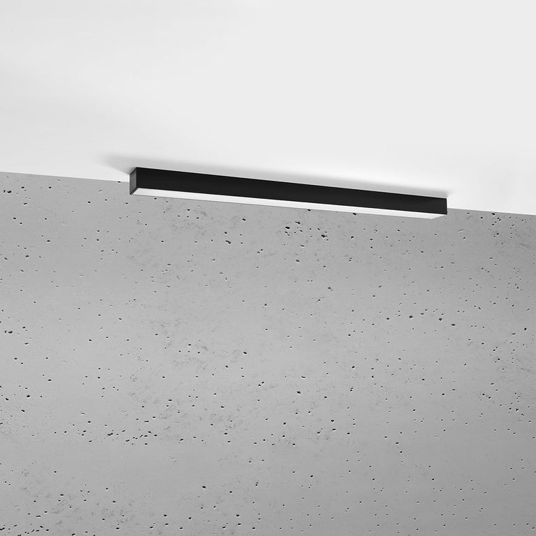 Sollux Lighting Ceiling Lamp PINNE 90 Black