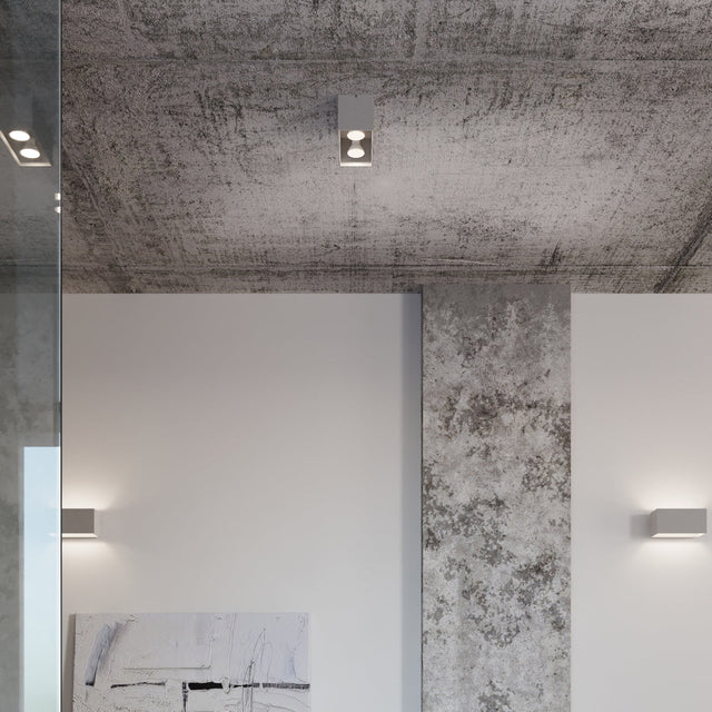 Sollux Lighting Ceiling Lamp QUAD Grey