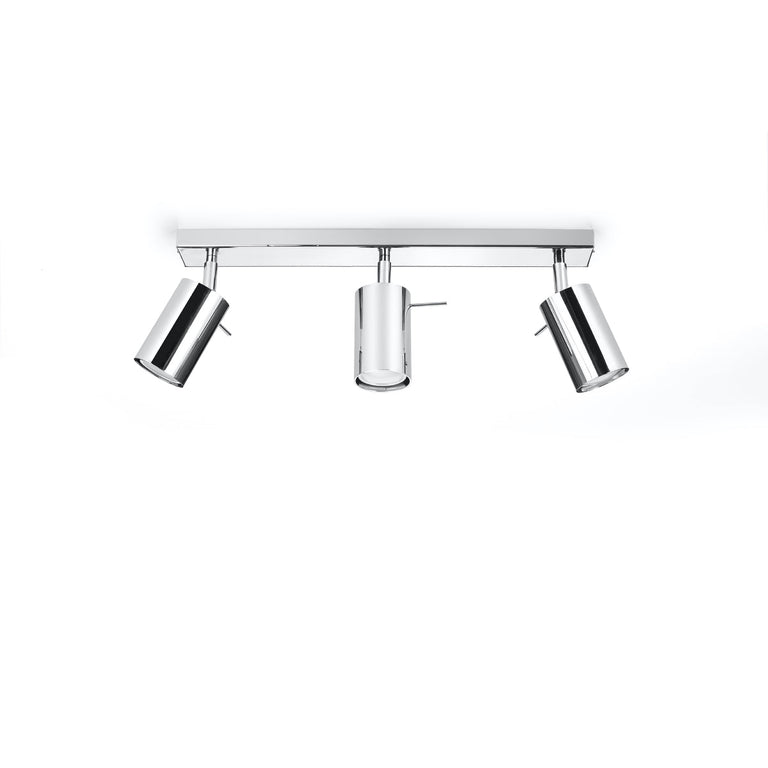 Sollux Lighting Ceiling Lamp RING 3 Chrome