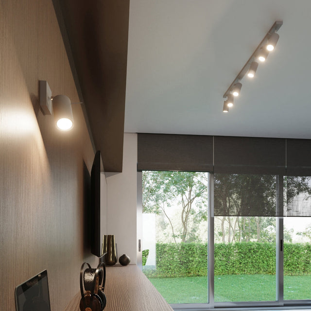 Sollux Lighting Ceiling Lamp RING 3 Grey