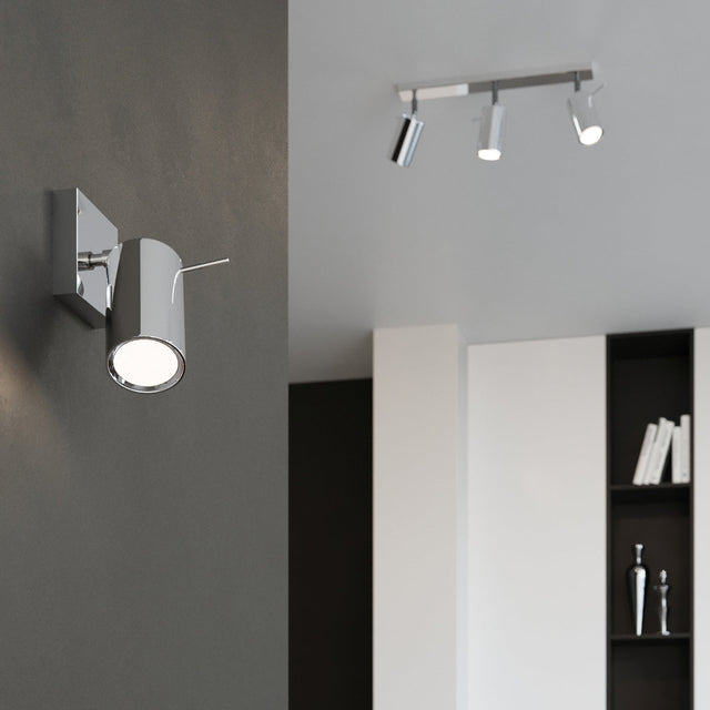 Sollux Lighting Ceiling Lamp RING 4L Chrome