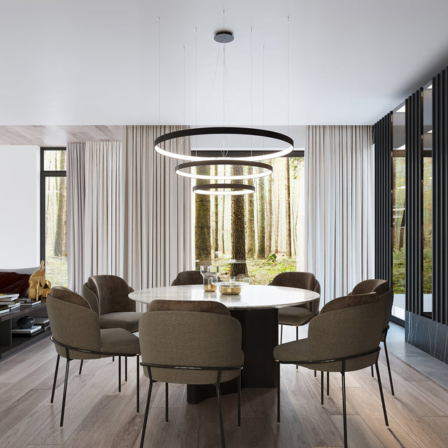 Sollux Lighting Ceiling Lamp RIO 55 Black 4000K