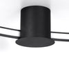 LED lights Sollux Lighting Ceiling Lamp RIO 78 black 4000K
