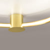Sollux Lighting Ceiling Lamp RIO 78 LED offers luxurious illumination with semi flush ceiling design.
