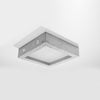 Large flush mount ceiling light for modern interiors Sollux Lighting Ceiling Lamp RIZA Concrete