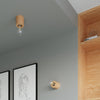 High-quality materials ensuring durability and longevity Ceiling lamp SALGADO natural wood