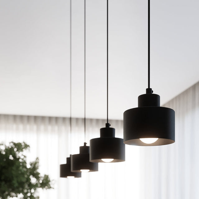 Sollux Lighting Ceiling Lamp SAVAR 2 Black