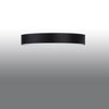 Modern flush mount ceiling light Sollux Lighting Ceiling lamp SKALA 100 black