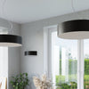 Universal flush mount light Sollux Lighting Ceiling lamp SKALA 100 black