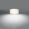 Modern flush mount ceiling lamp from Sollux Lighting SKALA 30 White
