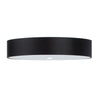 Elegant flush ceiling lights Sollux Lighting Ceiling lamp SKALA 70 black