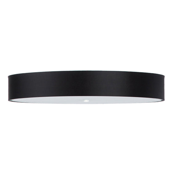Universal flush mount light Sollux Lighting Ceiling lamp SKALA 90 black