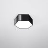 Contemporary ceiling light design Sollux Lighting Ceiling lamp SUNDE 11 black