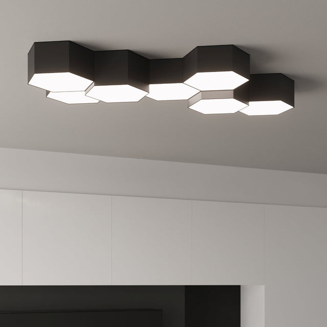 Sollux Lighting Ceiling Lamp SUNDE 15 Black