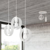 Energy-efficient LED Ceiling lamp TITRAN 3 white 