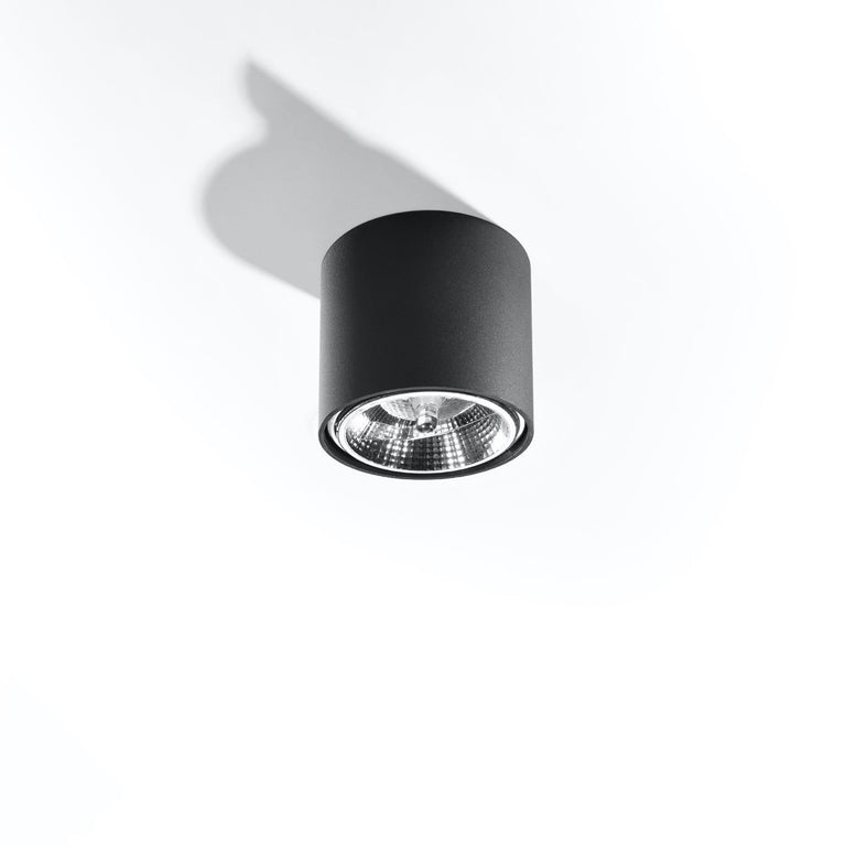 Sollux Lighting Ceiling Lamp TIUBE Black