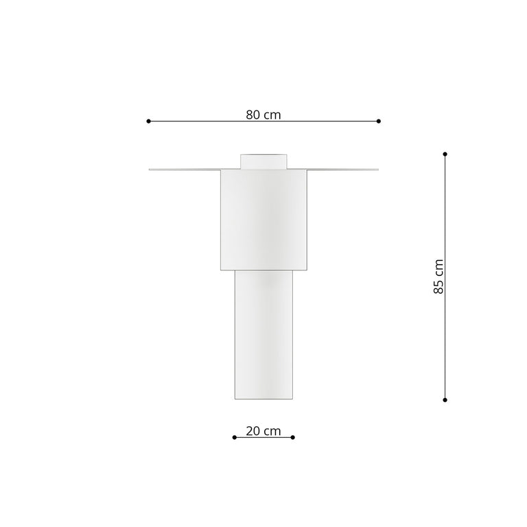 Sollux Lighting Ceiling Lamp TVAROR White