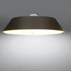 Ceiling lamp VEGA 70 black  semi flush ceiling lights for kitchen and bathroom