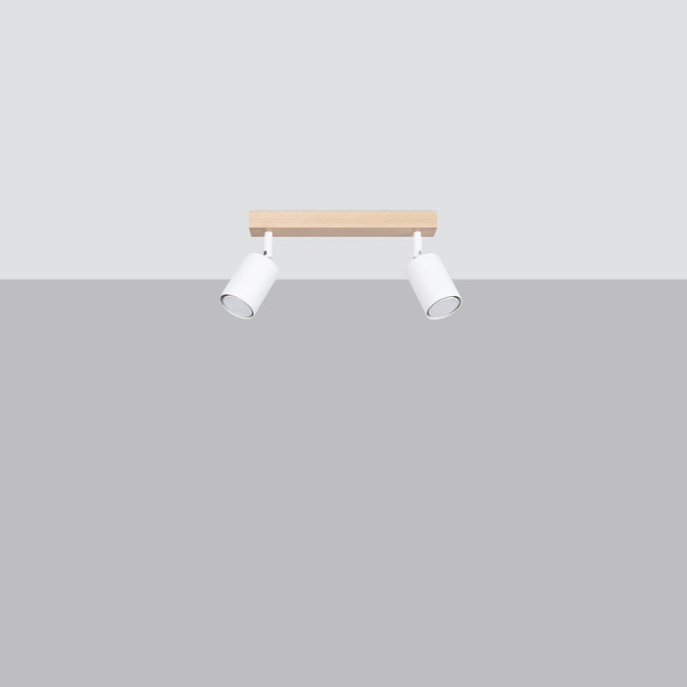 Sollux Lighting Ceiling Lamp VERDO 2 White