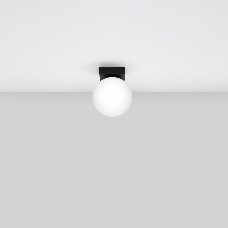 Sollux Lighting Ceiling Lamp YOLI 1 Black