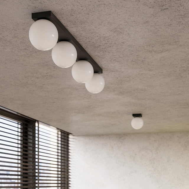 Sollux Lighting Ceiling Lamp YOLI 3 Black