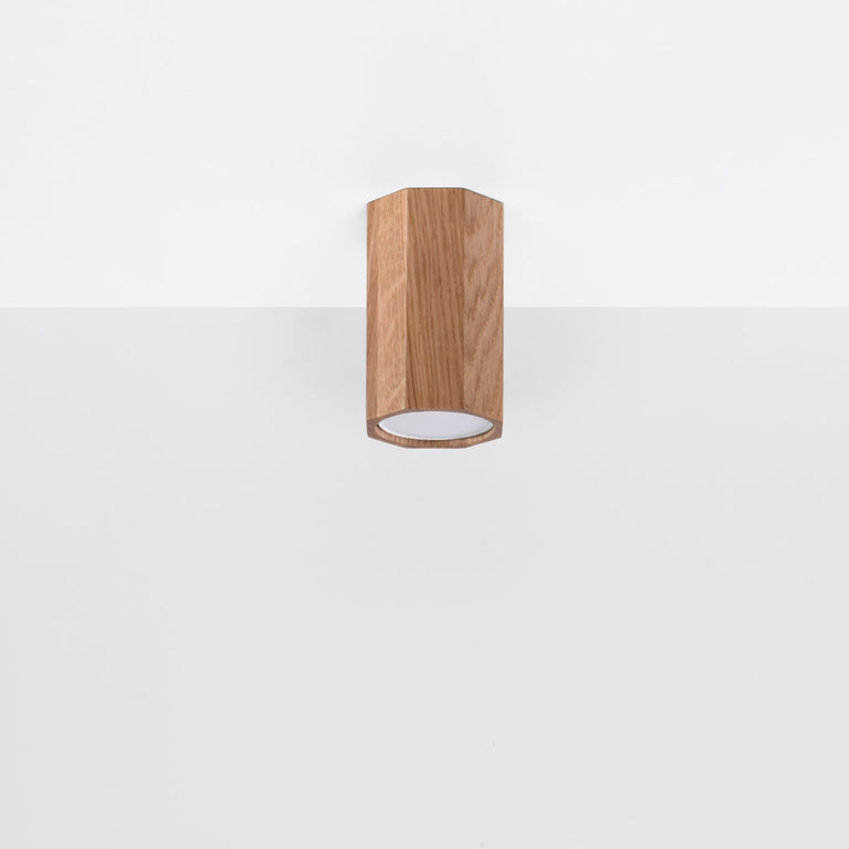 Sollux Lighting Ceiling Lamp ZEKE 10 Oak