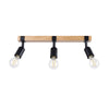 Modern home lighting Sollux Lighting Ceiling lamp ZUCA 3 black