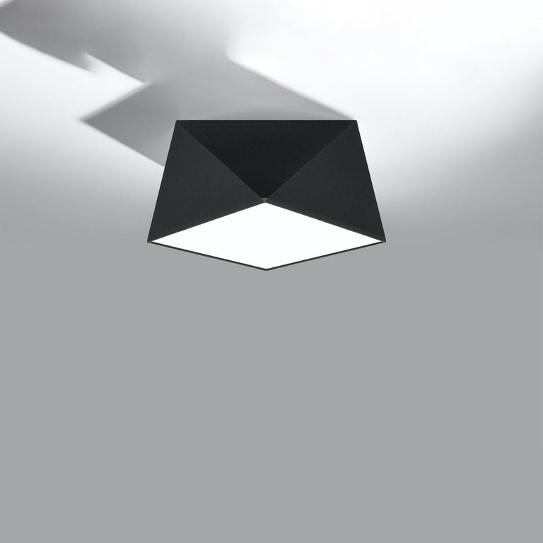 Sollux Lighting Ceiling Lamp HEXA 25 Black