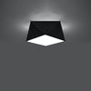 LED lights for energy-efficient illumination Ceiling lamp HEXA 25 black